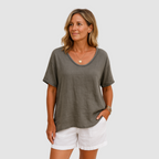 Yvonne | T-Shirt Ample Col Rond
