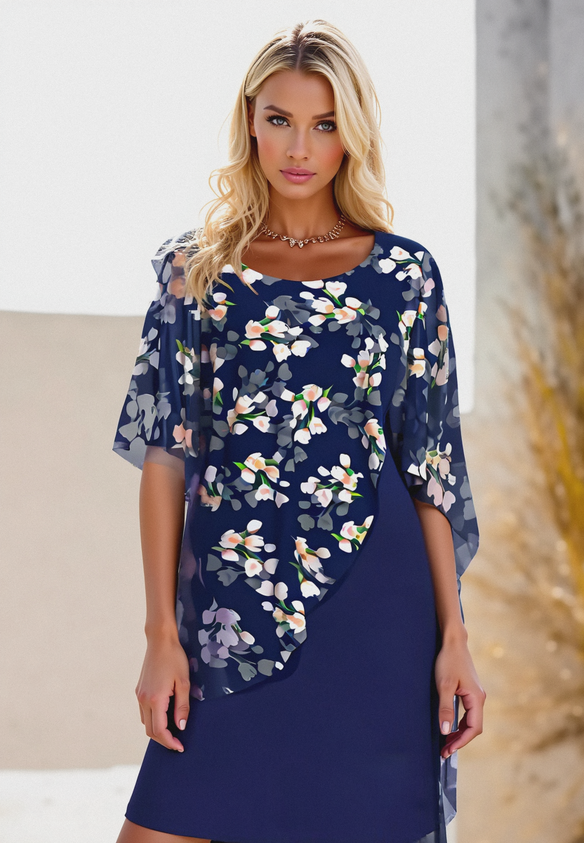 Hailey | Robe Invitée Mariage Fleurie