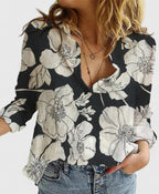 Claudine | Chemise Boutonnée en Lin