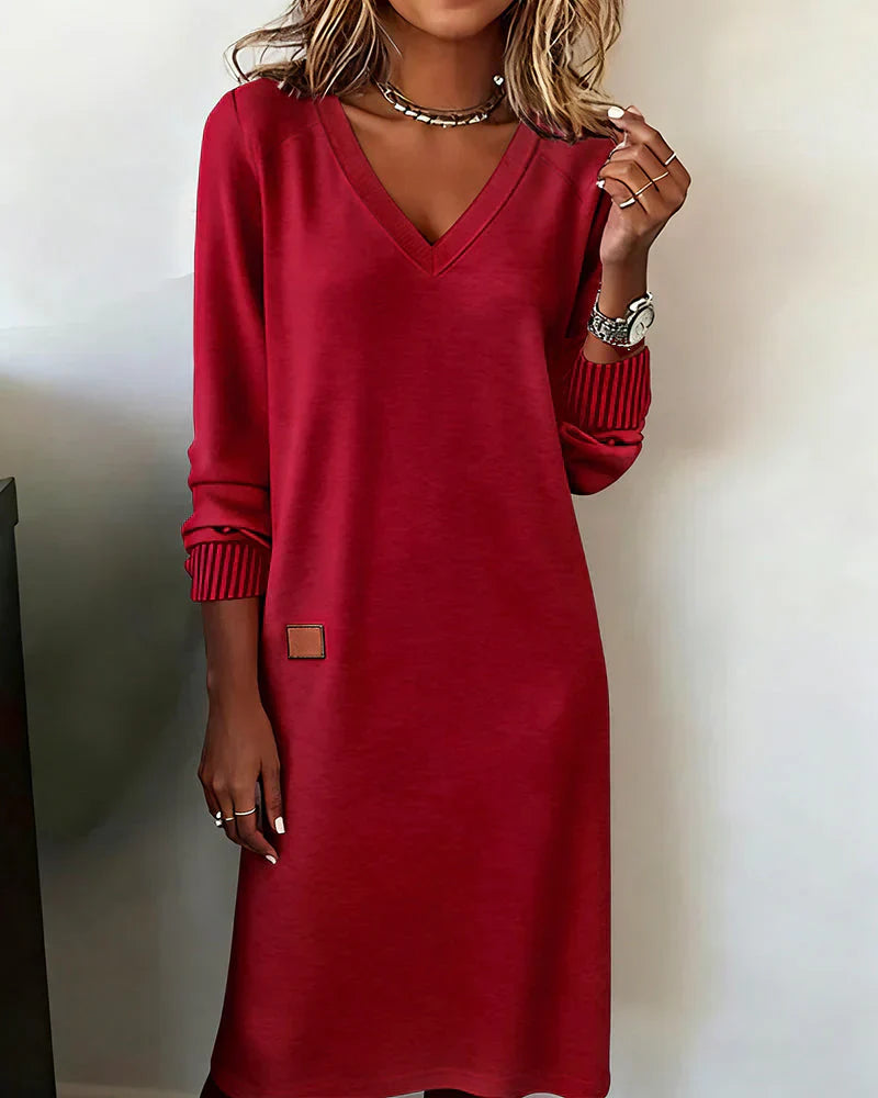 Lucy | Robe Pull Col V