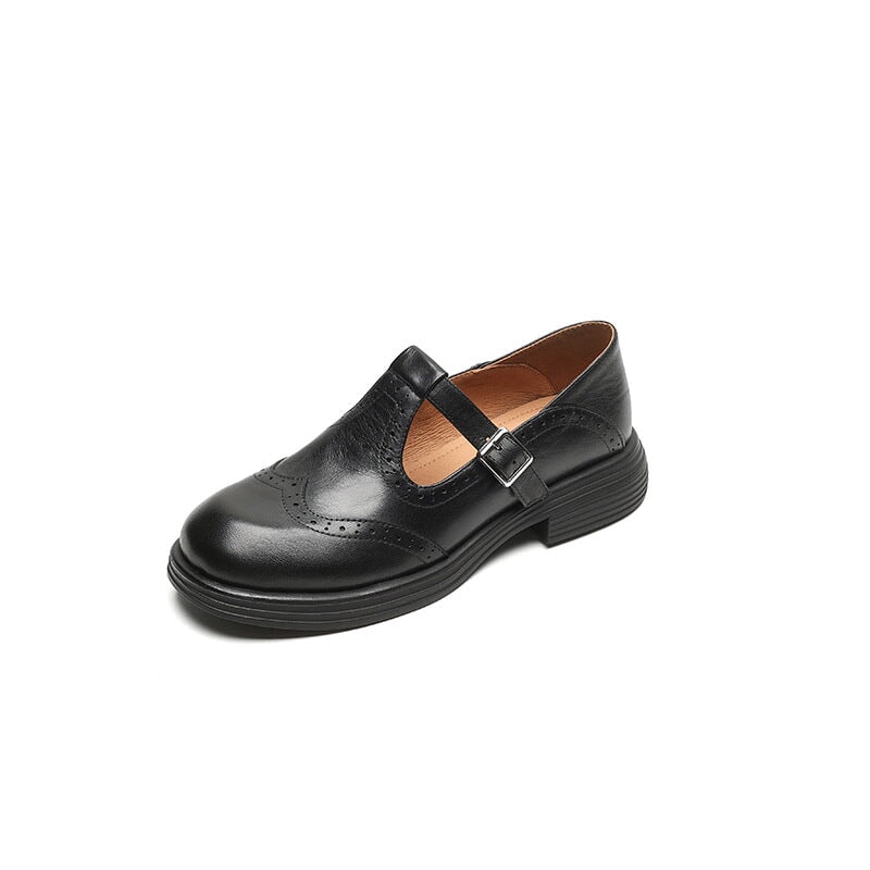 Aline | Mocassins Plats à Bride