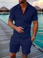 Bruno | Ensemble Chemise Short Homme