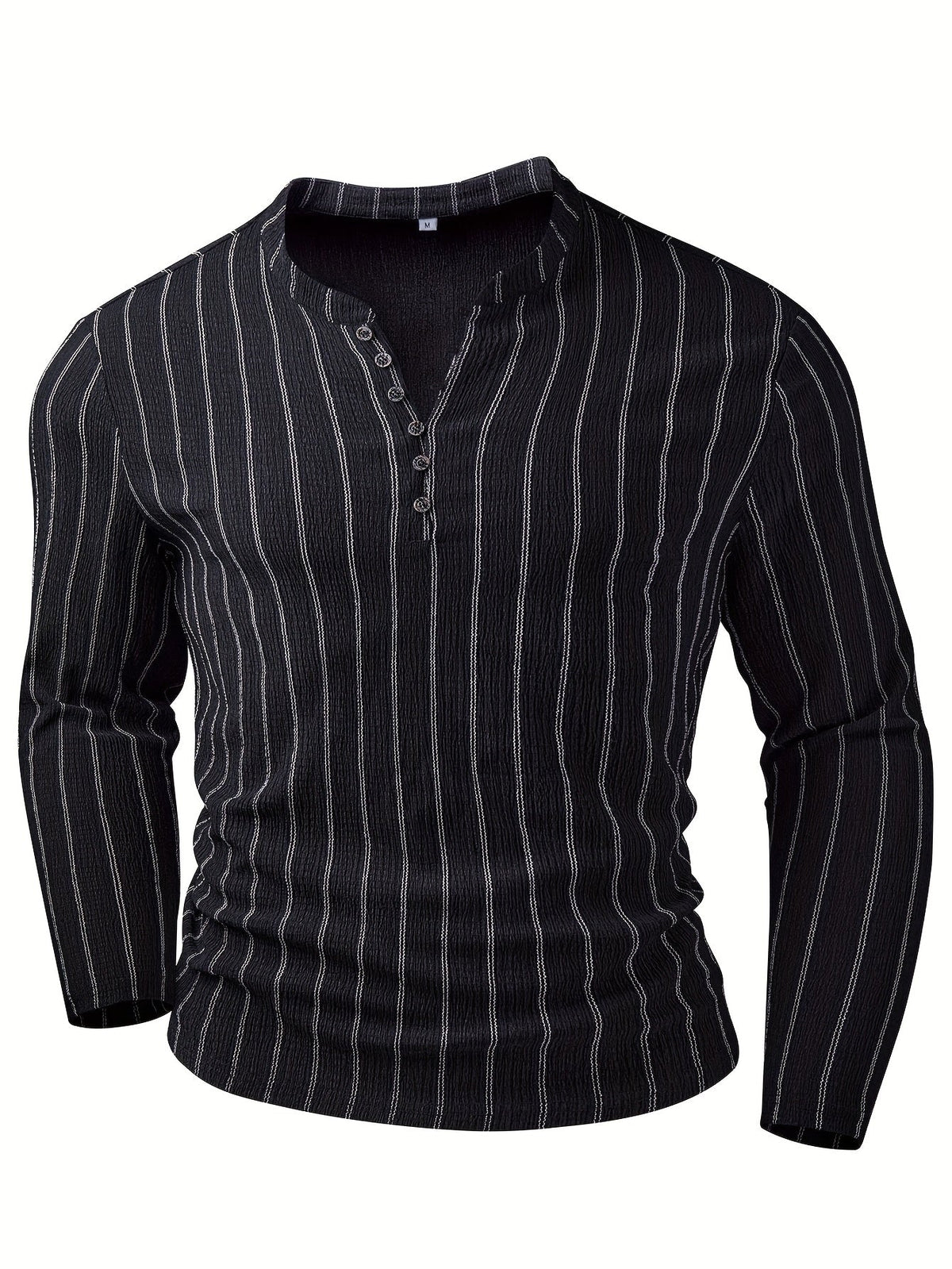 Pull rayé homme maille douce manches longues