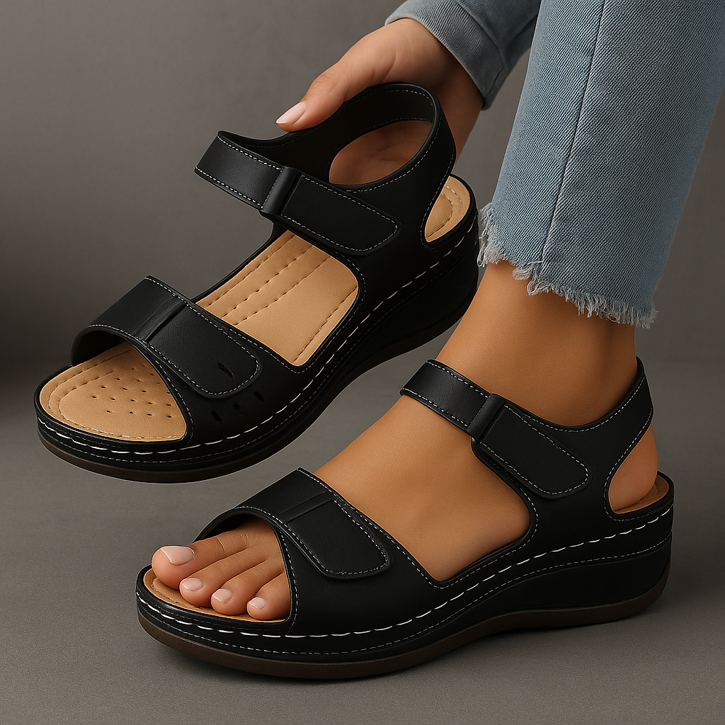 Sara | Sandales Orthopédiques Compensées