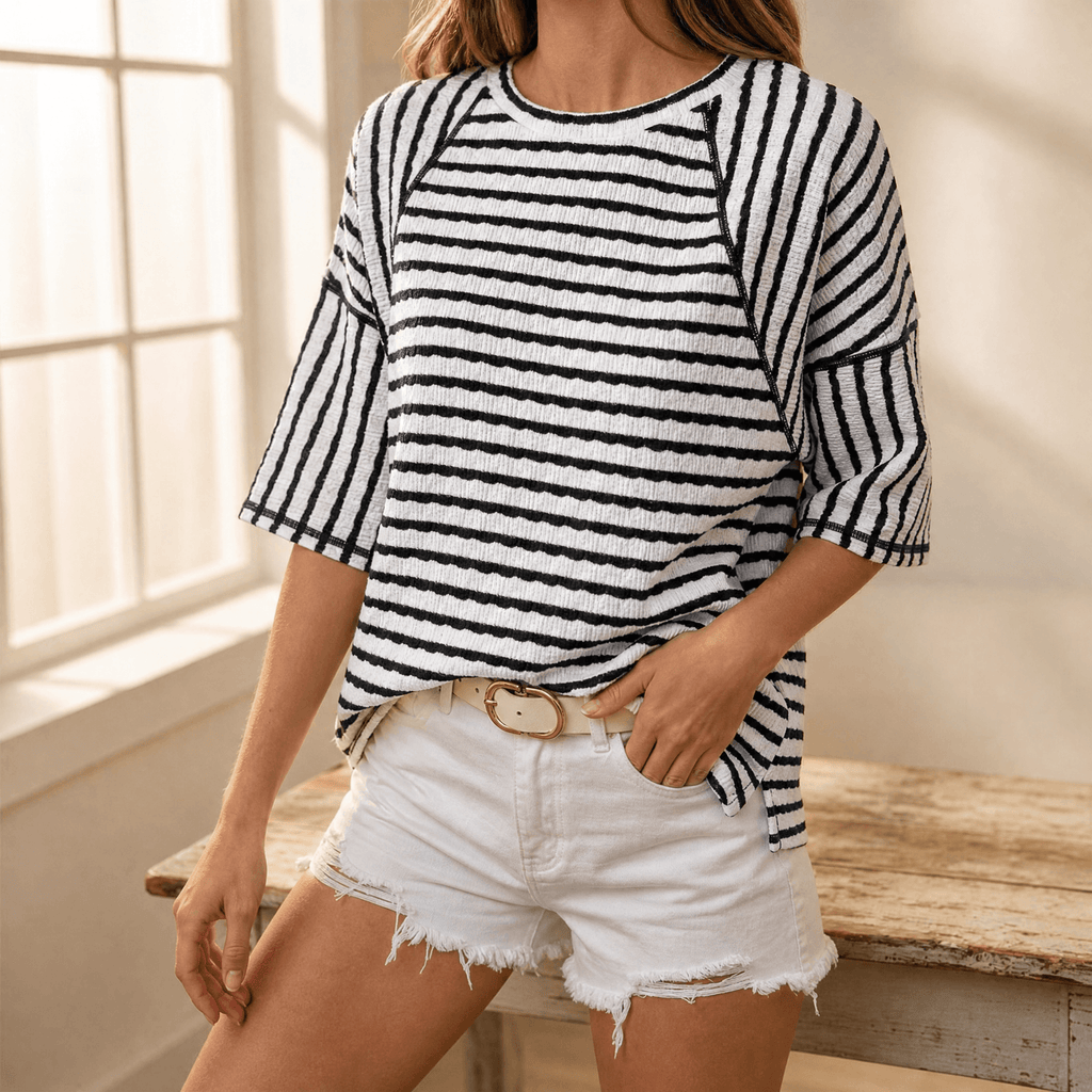 Marivelle | T-Shirt Rayé Femme