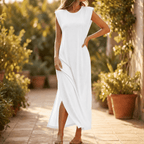 Elly | Robe Maxi Fendue