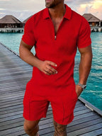 Bruno | Ensemble Chemise Short Homme