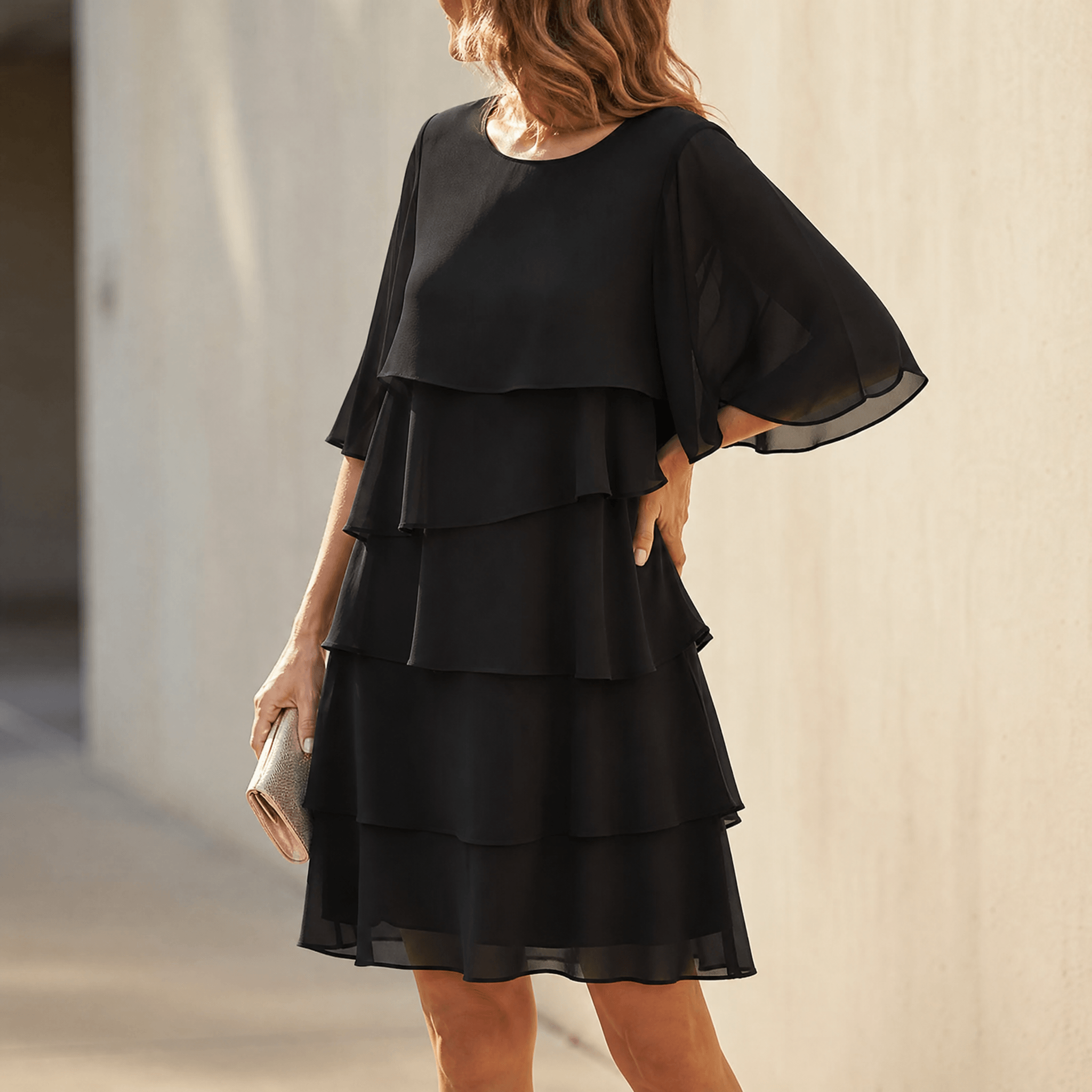 Marsona | Robe à Volants Superposés