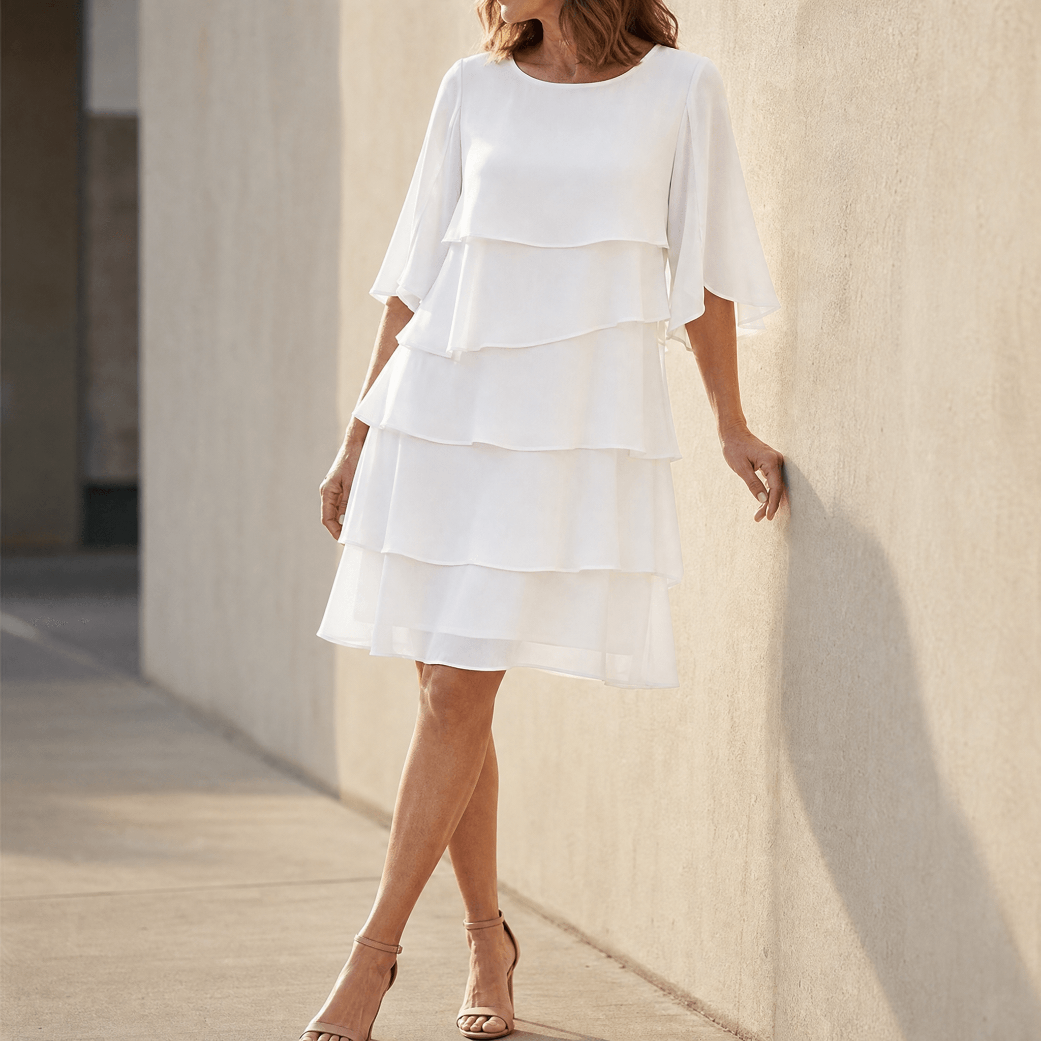 Marsona | Robe à Volants Superposés