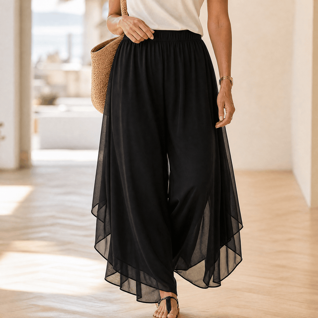 Rosalie | Pantalon Palazzo Fluide