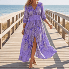 Elowen | Robe Maxi Fleurie