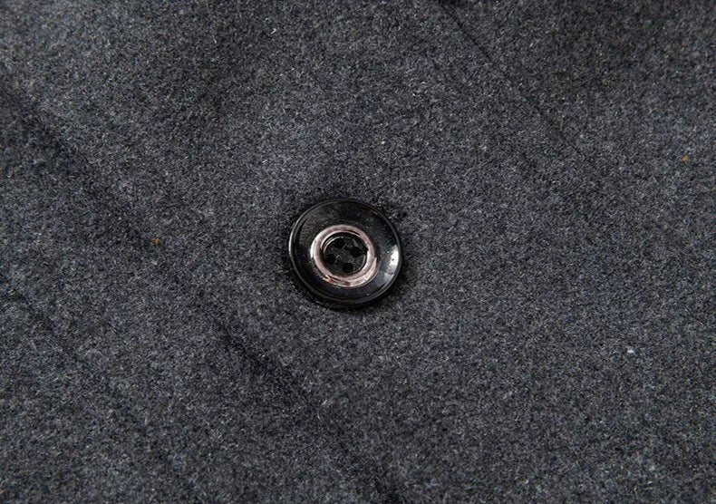 Manteau deux pièces homme hiver col à revers