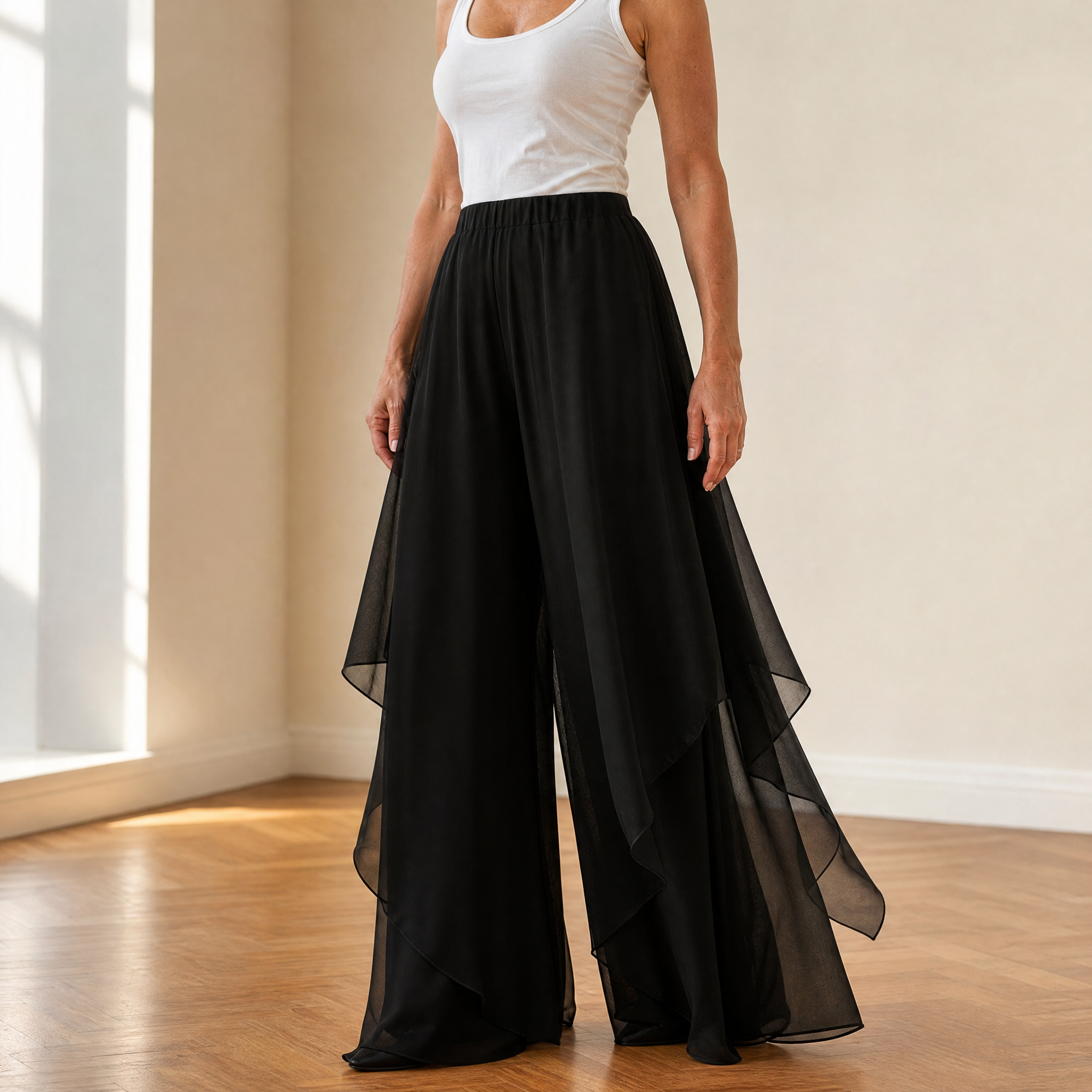 Rosalie | Pantalon Palazzo Fluide