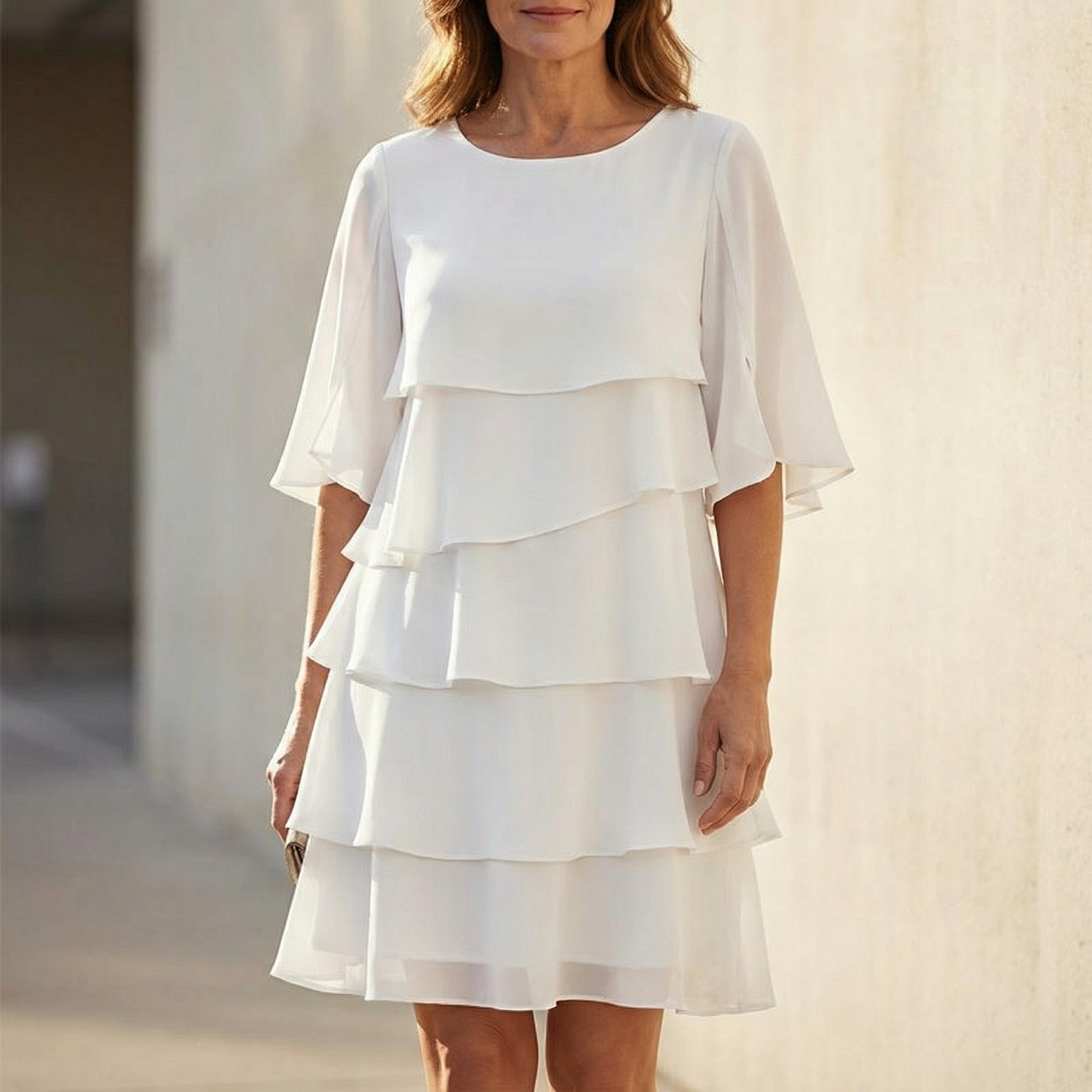 Marsona | Robe à Volants Superposés