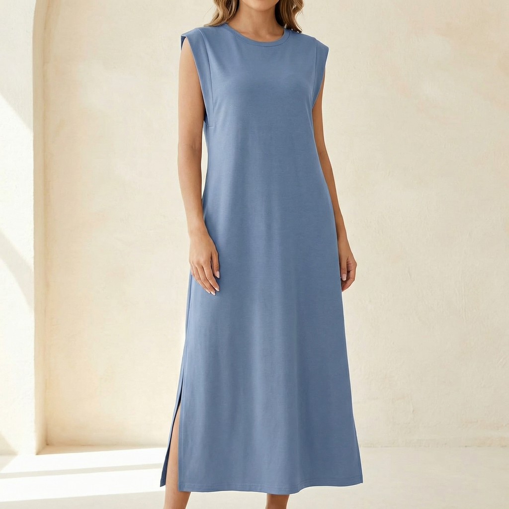 Elly | Robe Maxi Fendue