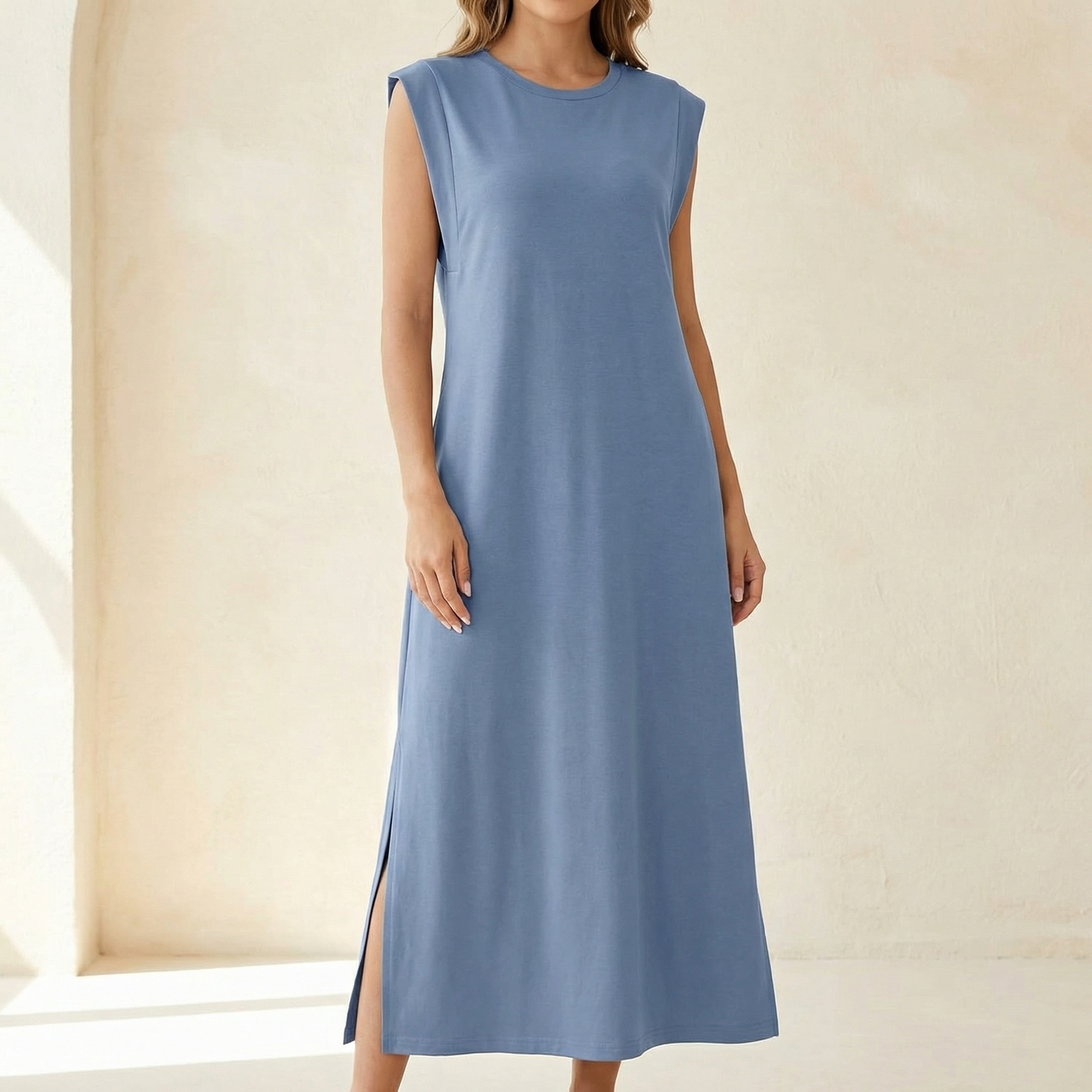 Elly | Robe Maxi Fendue