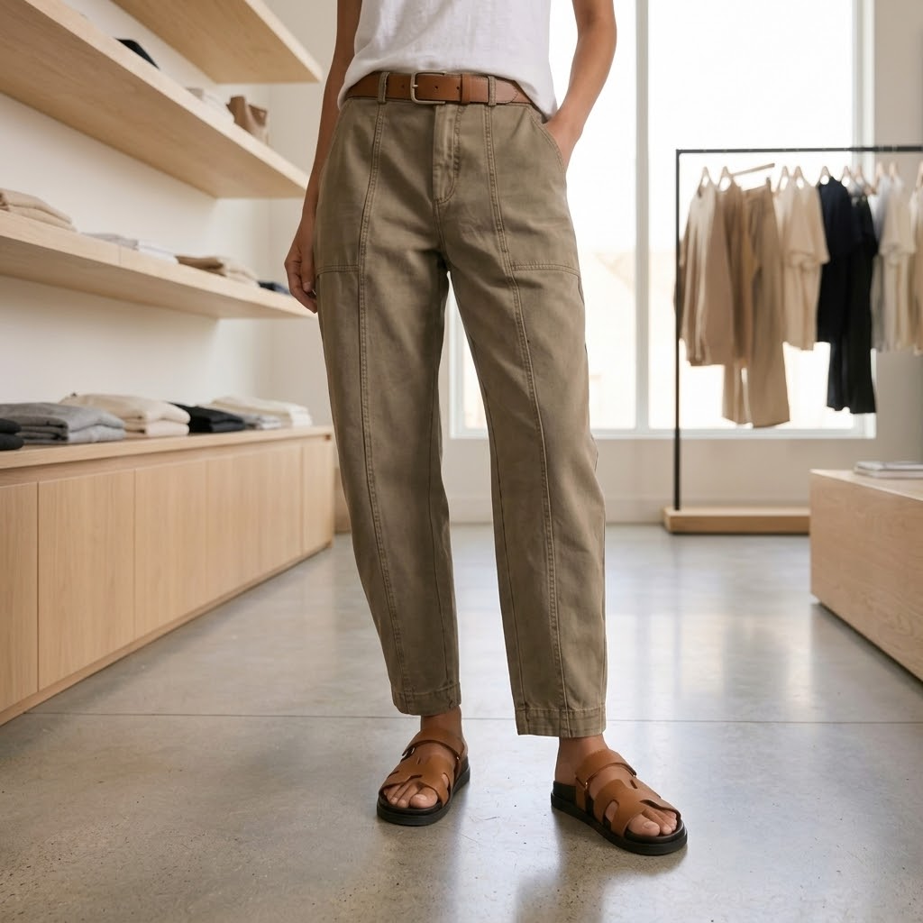 Marsova | Pantalon Utilitaire Taille Haute