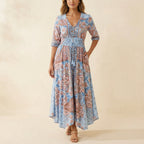 Elowen | Robe Maxi Fleurie