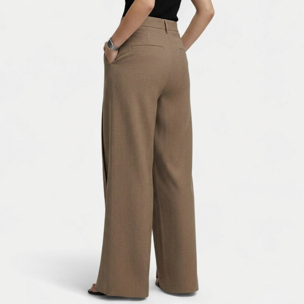 Rivaclo | Pantalon élégant à jambes larges pour femme