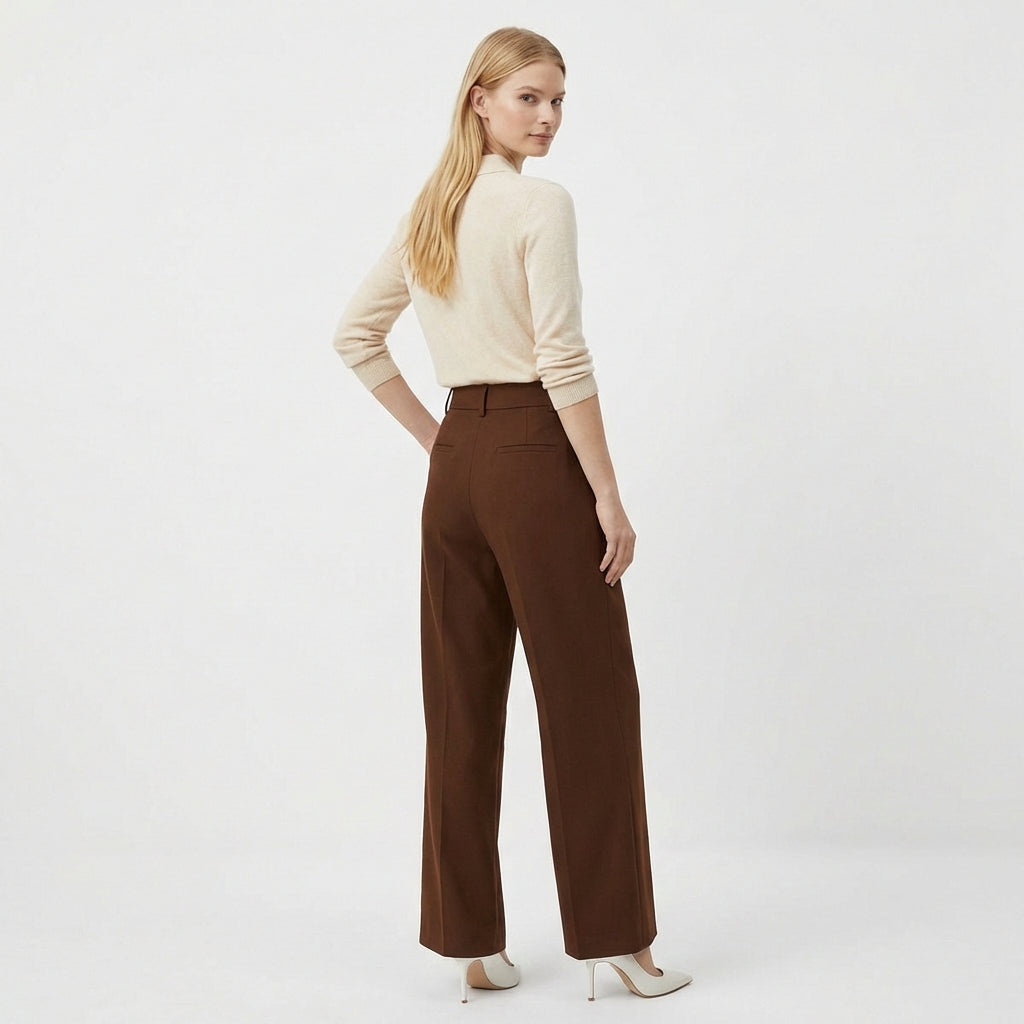 Rivaclo | Pantalon classique à pinces pour femme
