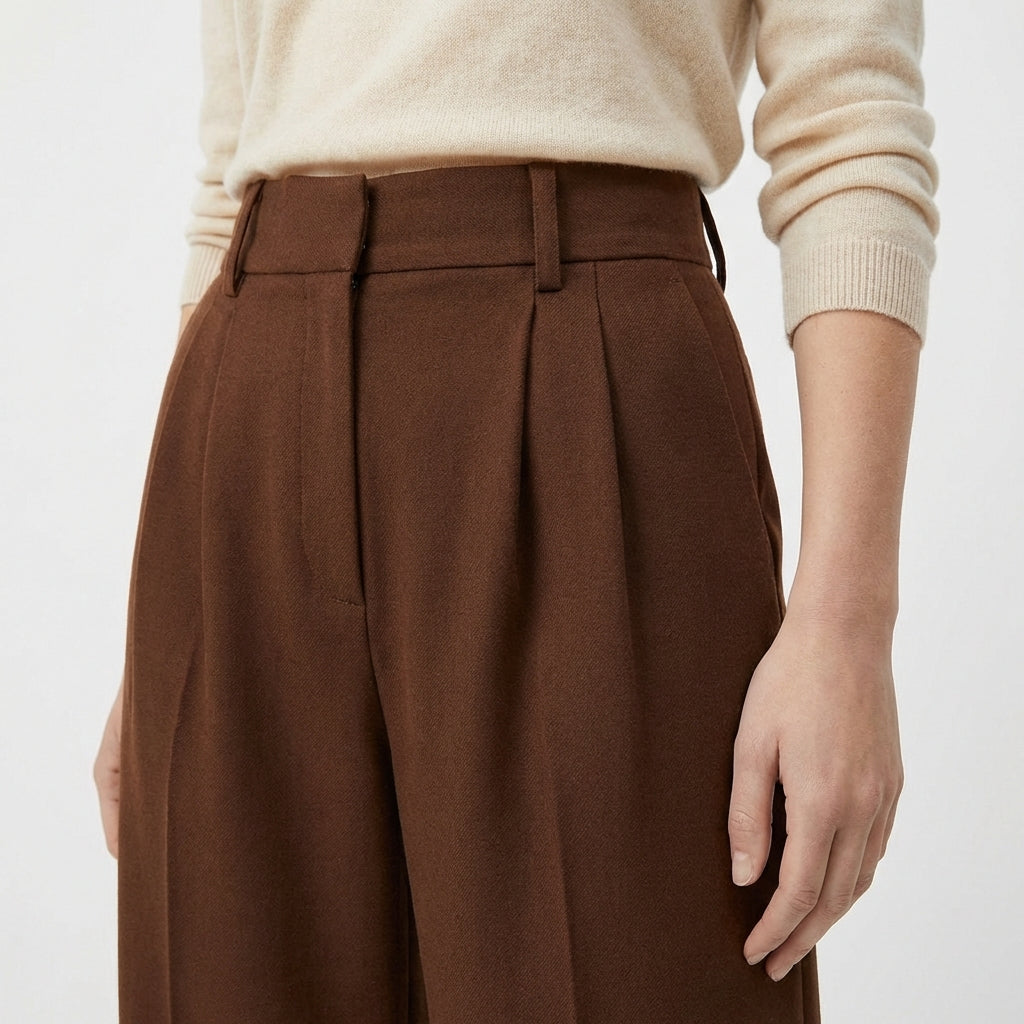 Rivaclo | Pantalon classique à pinces pour femme