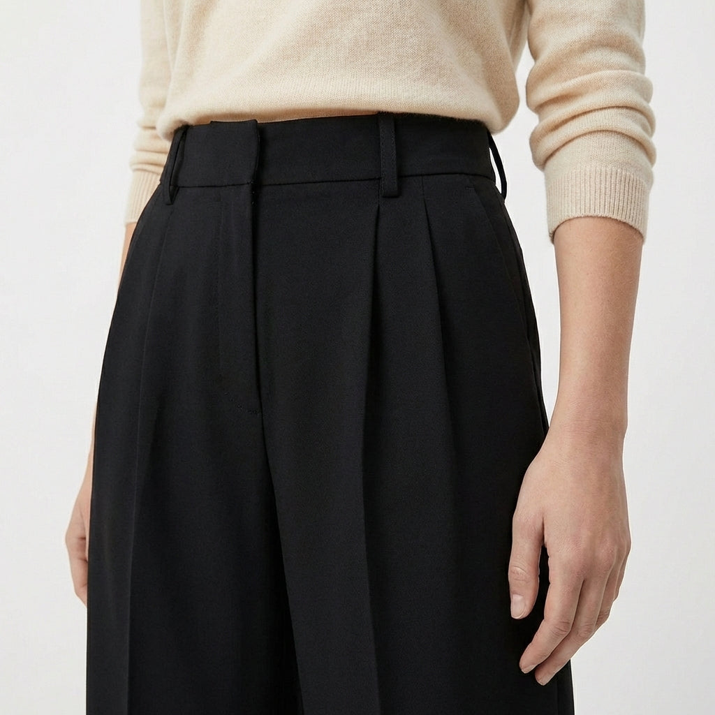 Rivaclo | Pantalon classique à pinces pour femme