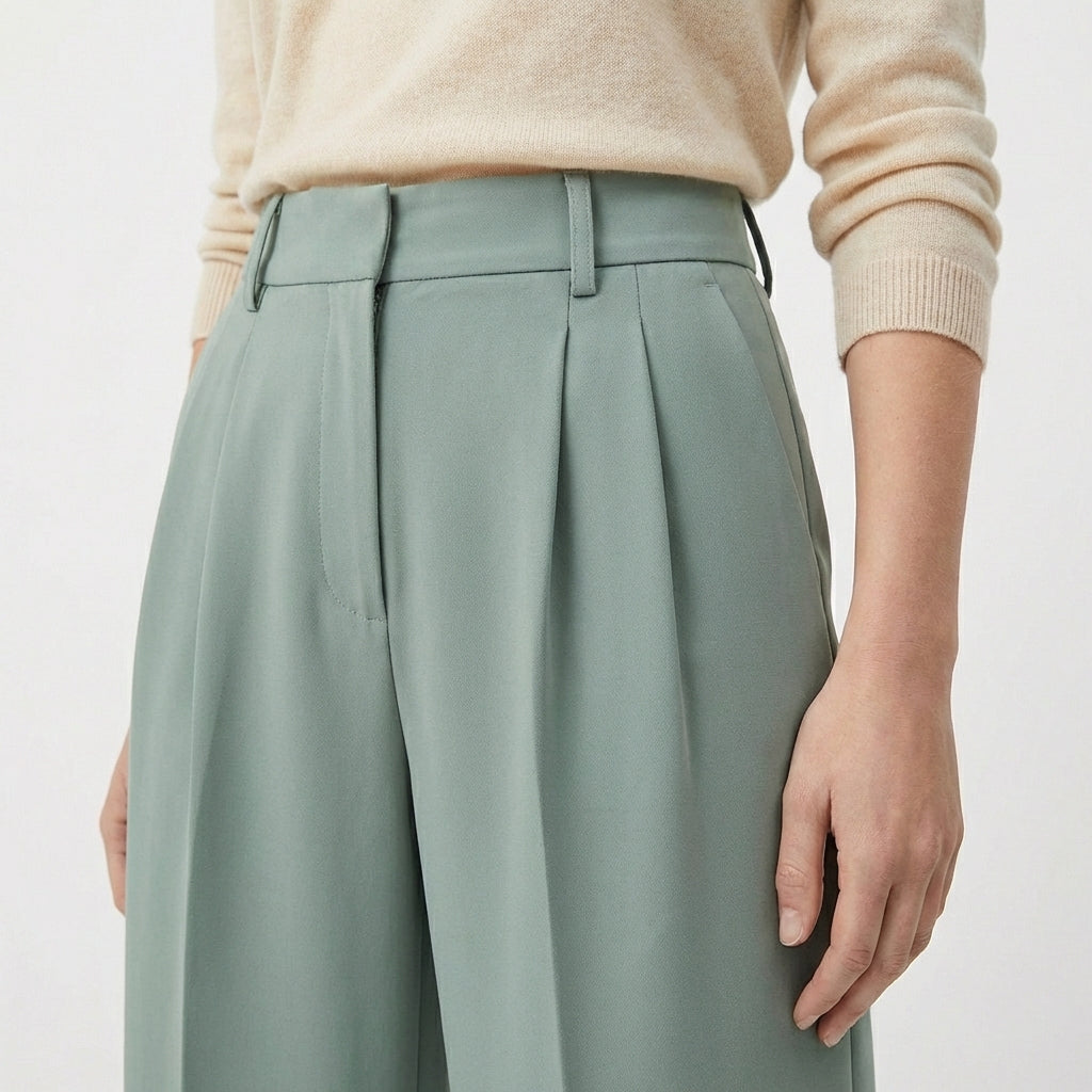 Rivaclo | Pantalon classique à pinces pour femme