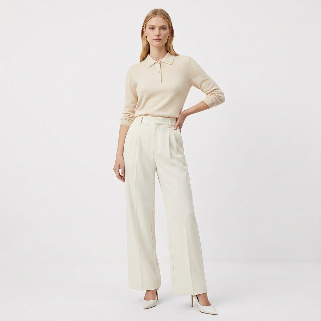Rivaclo | Pantalon classique à pinces pour femme