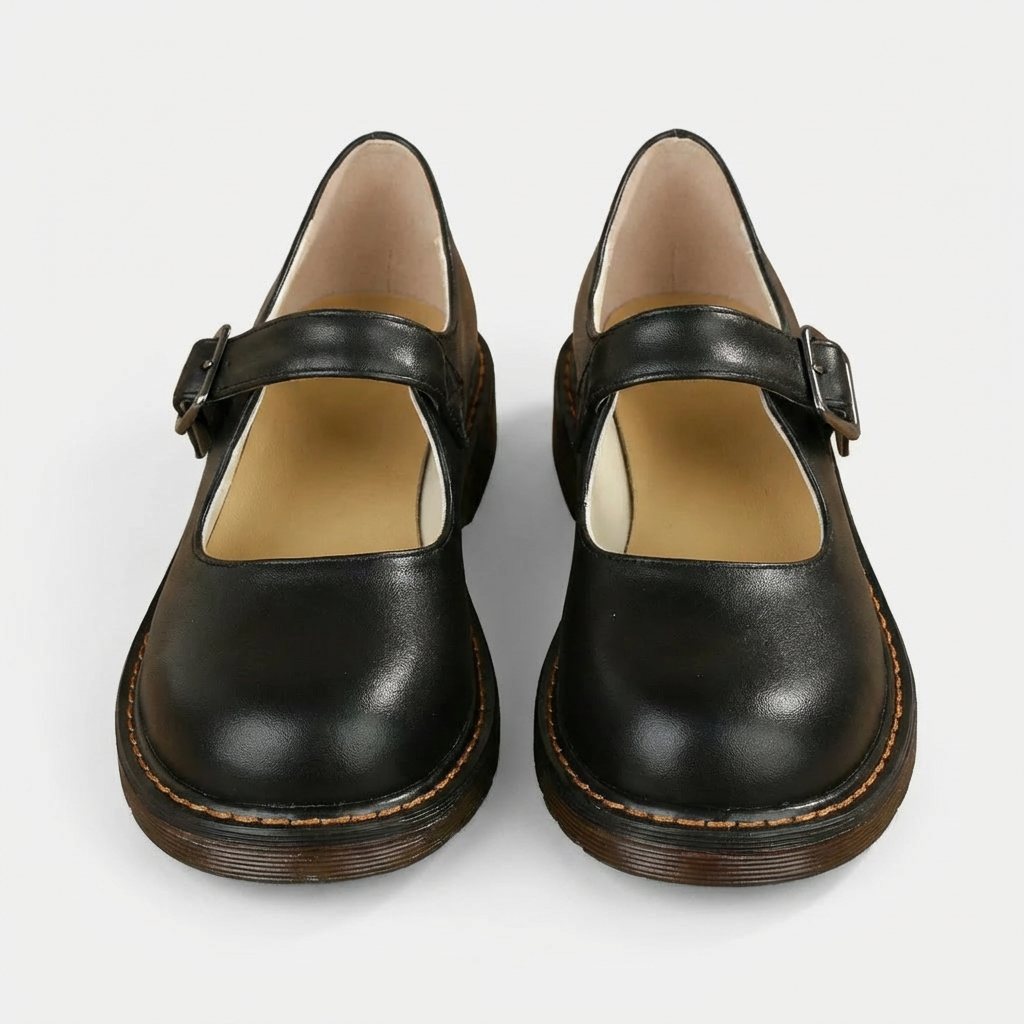 Rivaclo | Women's Mary Jane ballet flats – Strap design