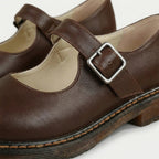 Rivaclo | Women's Mary Jane ballet flats – Strap design