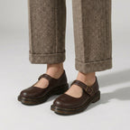 Rivaclo | Women's Mary Jane ballet flats – Strap design