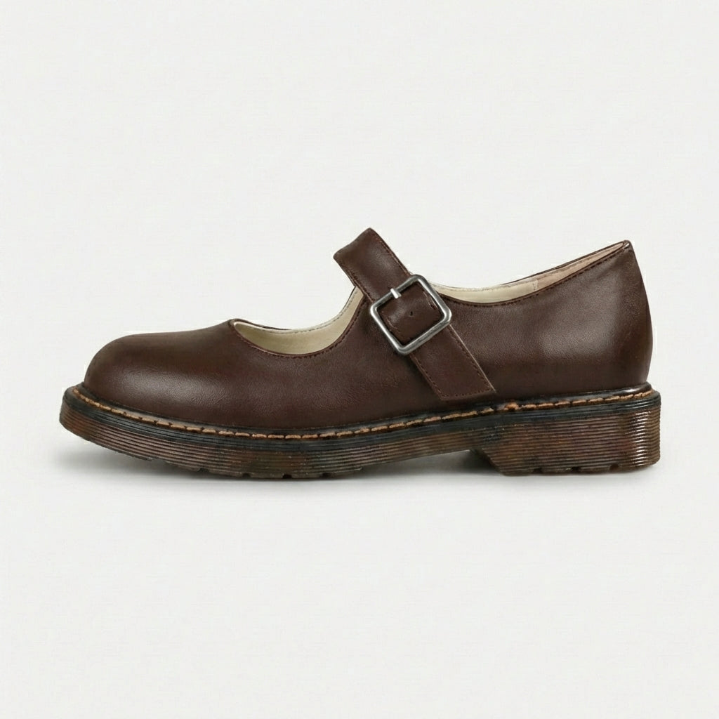 Rivaclo | Women's Mary Jane ballet flats – Strap design