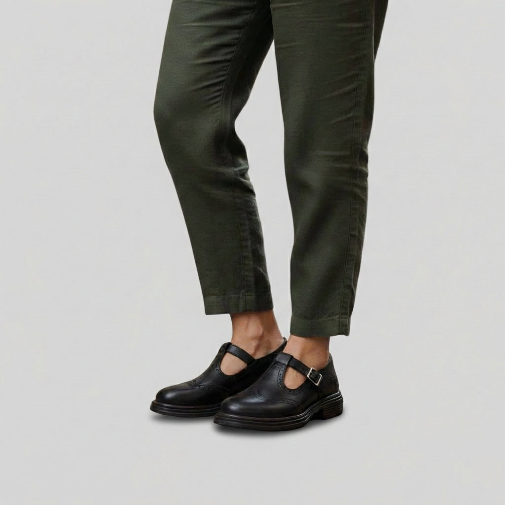 Rivaclo | Women's classic Mary Jane shoes – Buckle detail