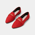 Rivaclo | Mocassins pointus en cuir pour femmes