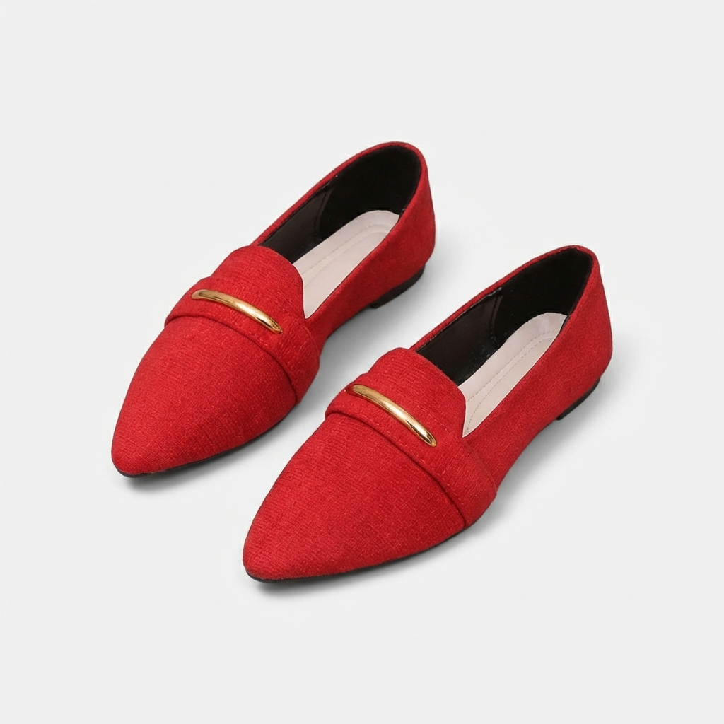 Rivaclo | Mocassins pointus en cuir pour femmes