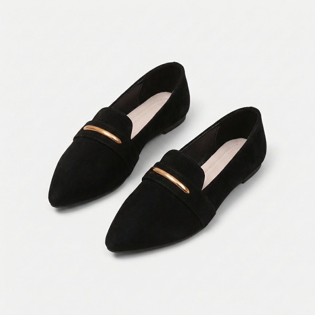 Rivaclo | Mocassins pointus en cuir pour femmes