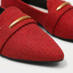 Rivaclo | Mocassins pointus en cuir pour femmes