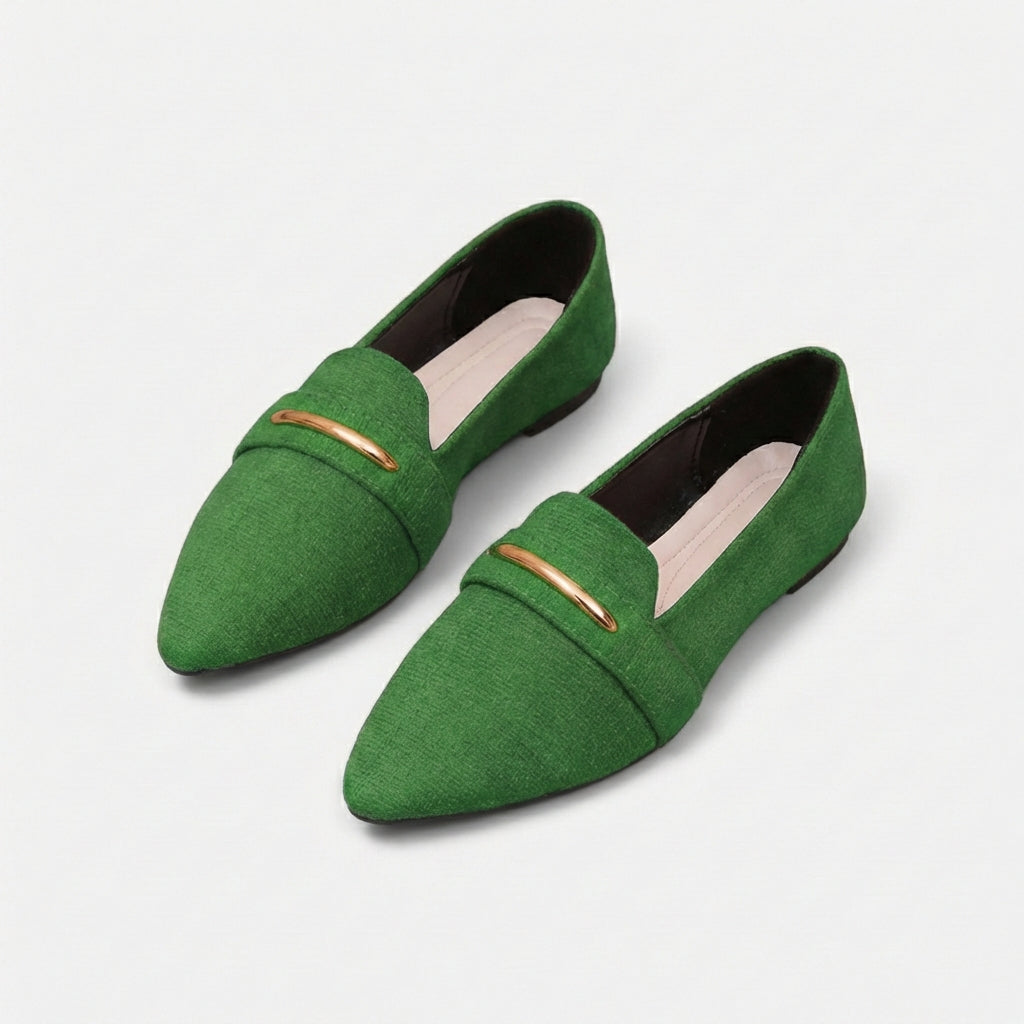 Rivaclo | Mocassins pointus en cuir pour femmes