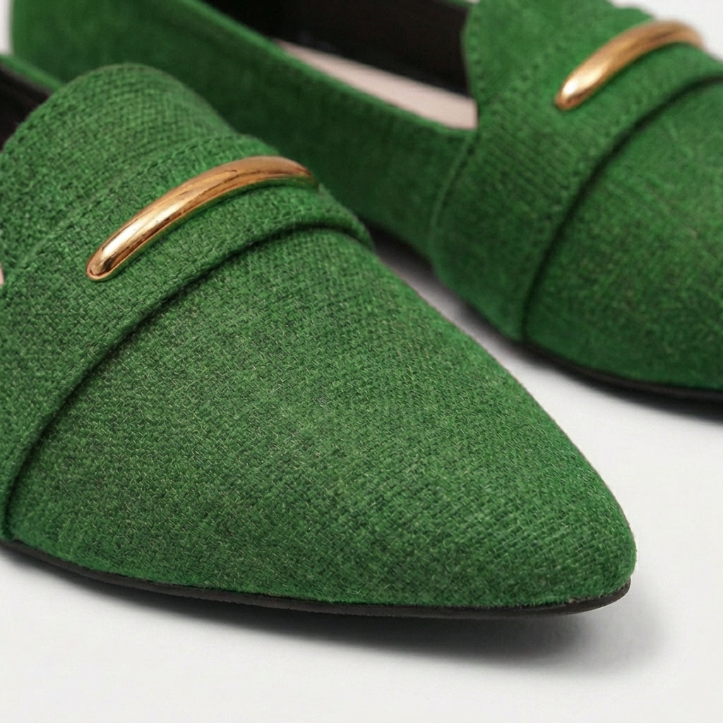 Rivaclo | Mocassins pointus en cuir pour femmes