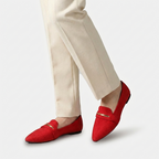 Rivaclo | Mocassins pointus en cuir pour femmes