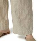 Rivaclo | Femme Pantalon Ample Taille Haute | Jambe Large