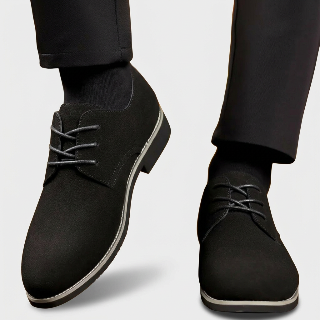 Rivaclo | Chaussures Oxford décontractées pour hommes avec semelle en caoutchouc