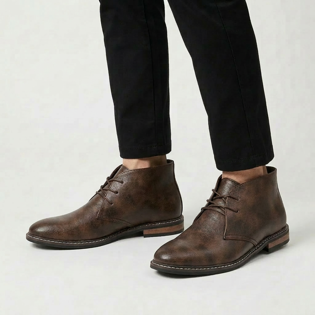 Rivaclo | Homme Bottes Chukka | Design à Lacets