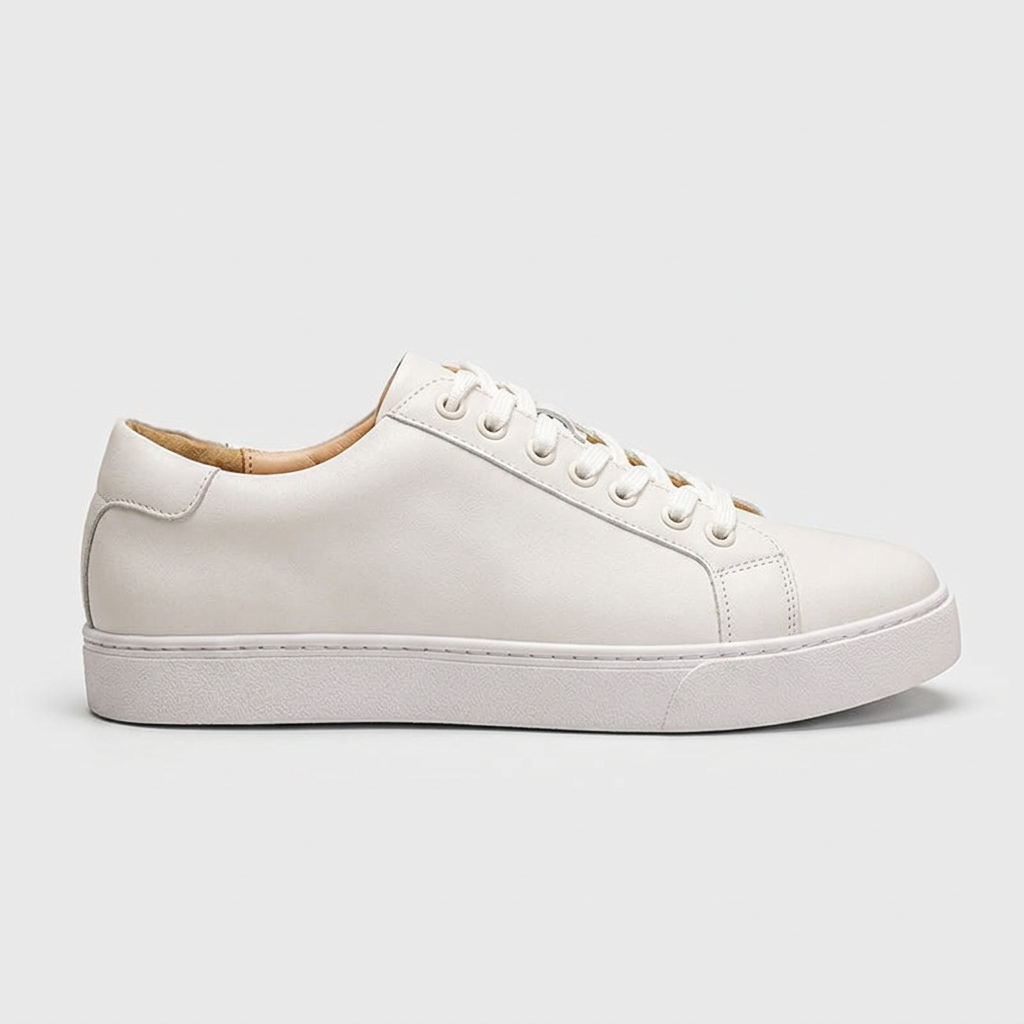 Rivaclo | Homme Baskets Basses à Lacets – Finition Minimaliste Élancée