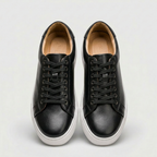 Rivaclo | Homme Baskets Basses à Lacets – Finition Minimaliste Élancée