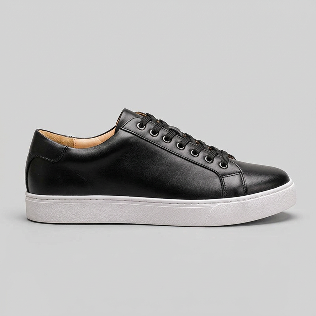 Rivaclo | Homme Baskets Basses à Lacets – Finition Minimaliste Élancée