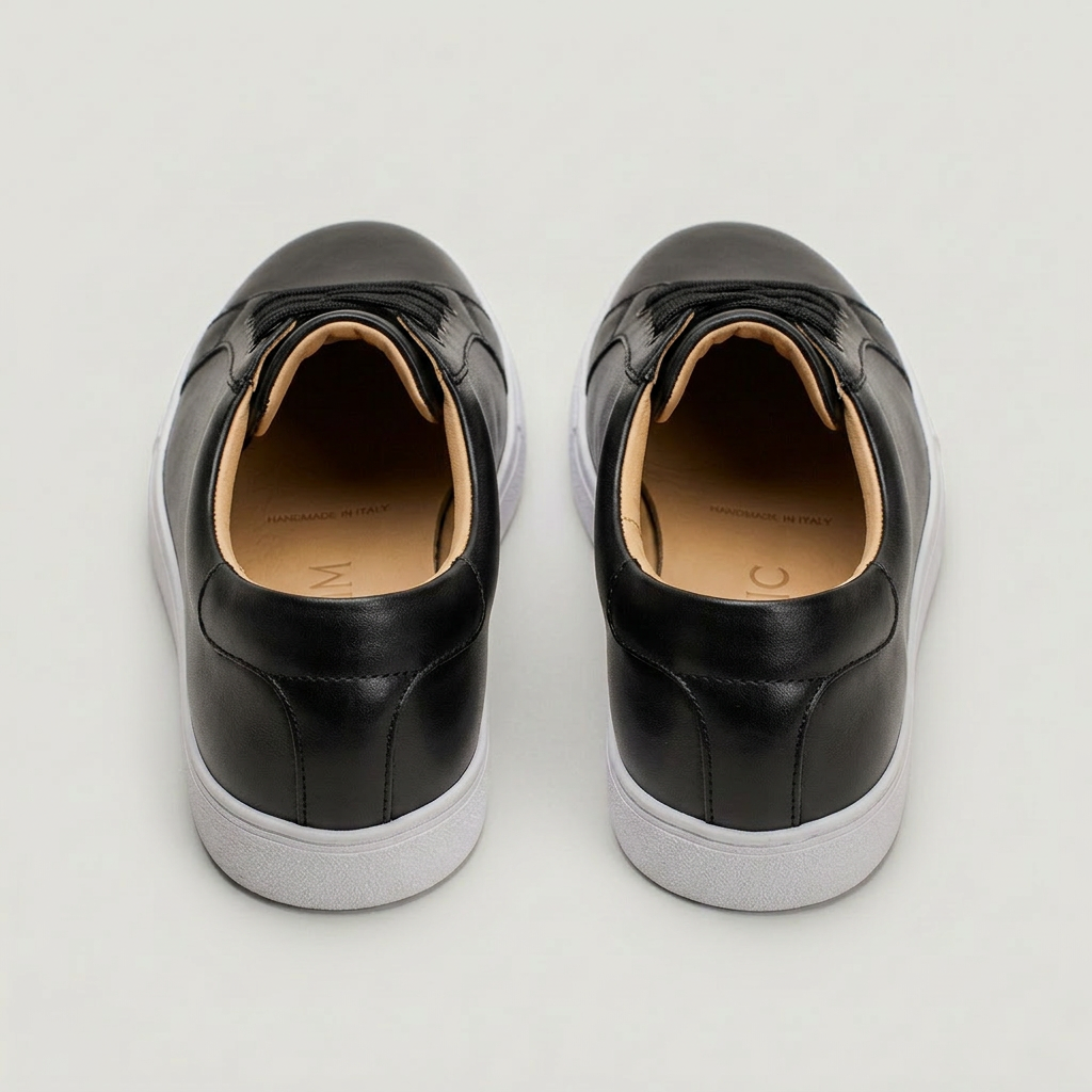 Rivaclo | Homme Baskets Basses à Lacets – Finition Minimaliste Élancée