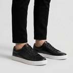 Rivaclo | Homme Baskets Basses à Lacets – Finition Minimaliste Élancée