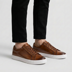 Rivaclo | Homme Baskets Basses à Lacets – Finition Minimaliste Élancée