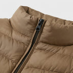 Rivaclo | Homme Gilet Matelassé Sans Manches à Fermeture Éclair | Col Montant